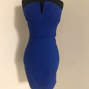Blue dress